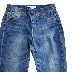 Boston Proper Skinny Straight Leg Stretch Women's 2 Jeans Light Washed Denim
